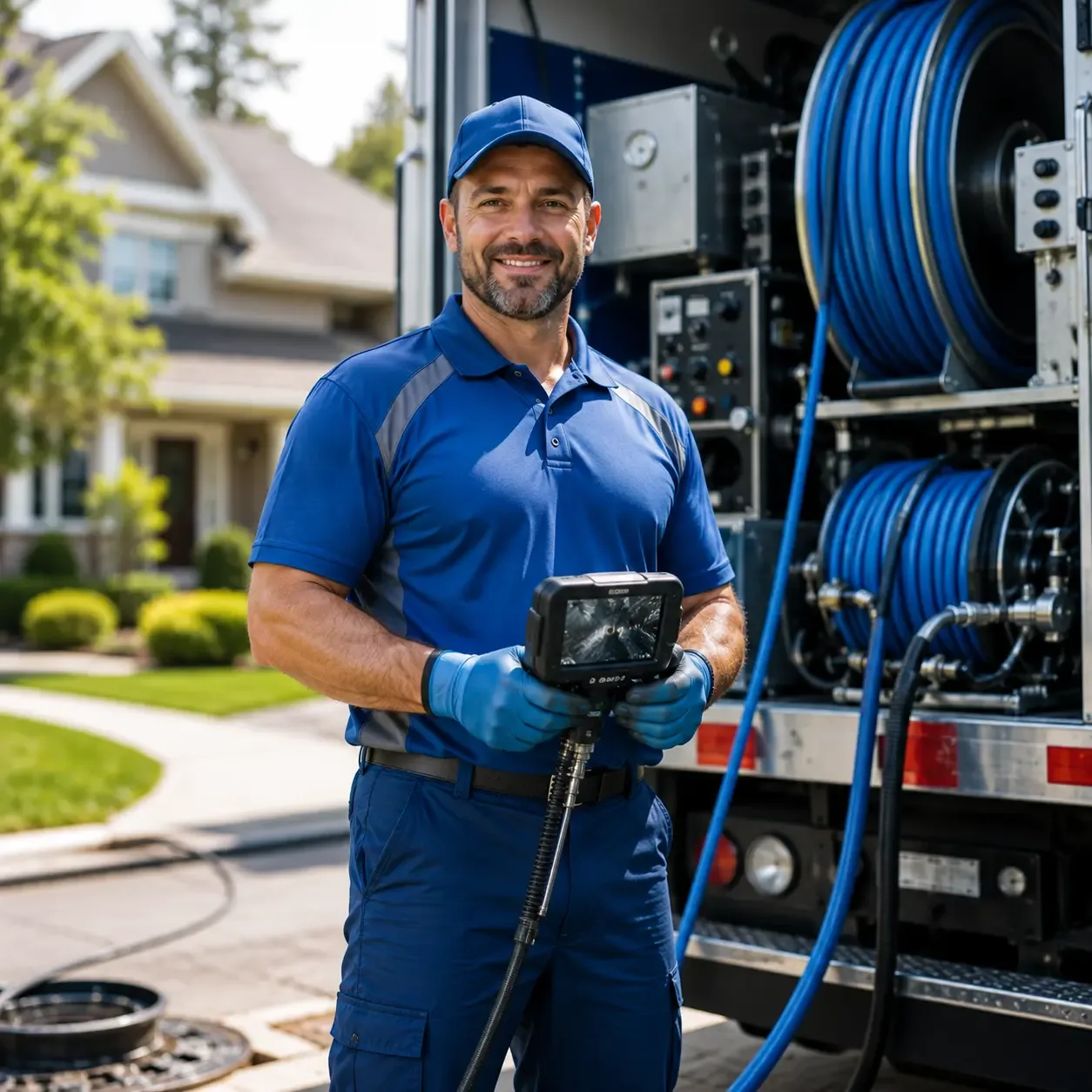 Local outdoor drain cleaning specialists in New Hope, PA